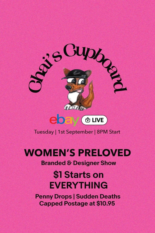 Women's Pre Loved Show | $1 Starts! My First Women's Show!