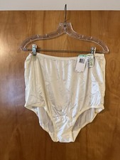 Vanity Fair Panties 15712 Brief Sunlite Yellow Granny Vintage Panty NWT Nylon 8