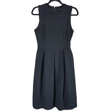 Who What Wear Womens Dress Size Small Little Black Solid Dress Sleeveless NWT