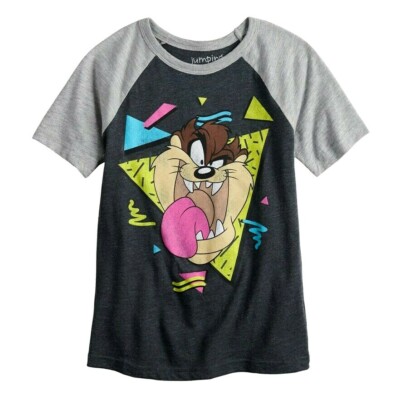 TAZ TASMANIAN DEVIL LOONEY TUNES Active Tee T-Shirt NWT Boys Size 4 5 6