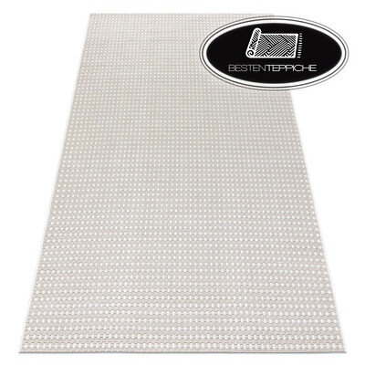 Moderne SISAL Teppich BOHO Trellis Gitter beige Flach webart Einfach zu säubern