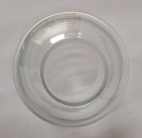 Hurricane Shades Clear Glass Flare Rim for Candle Holders 5"Dia 7.5"Tall Set/2 - Picture 6 of 6