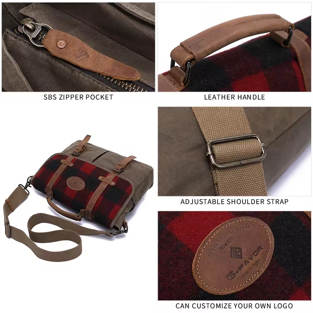 Casual SchoolBag Crossbody Shoulder Messenger Men Travel Hiking Bag HandBag