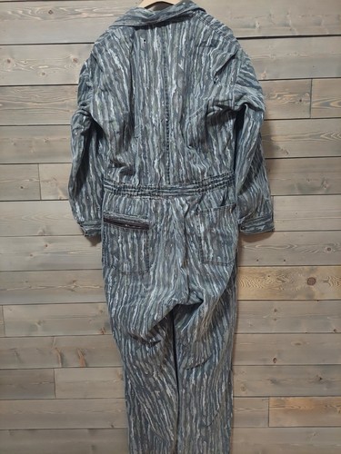 Camo Coveralls Vintage Liberty Rugged Outdoor Gear Realtree Sz Large Distressed - Picture 6 of 13