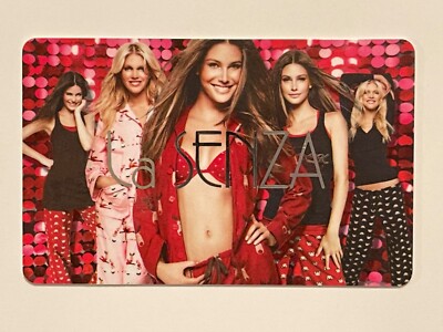 La Senza Lingerie Gift Card Canada Female Models Collectible
