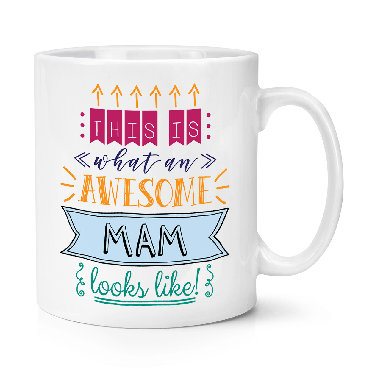 This Is What An Awesome Mam Looks Like 10oz Mug Cup Mum Mother's Day Best