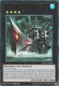 Number 27: Dreadnought Dreadnoid - DUOV-EN083 - Ultra Rare - 1st Edition x1 - Ne