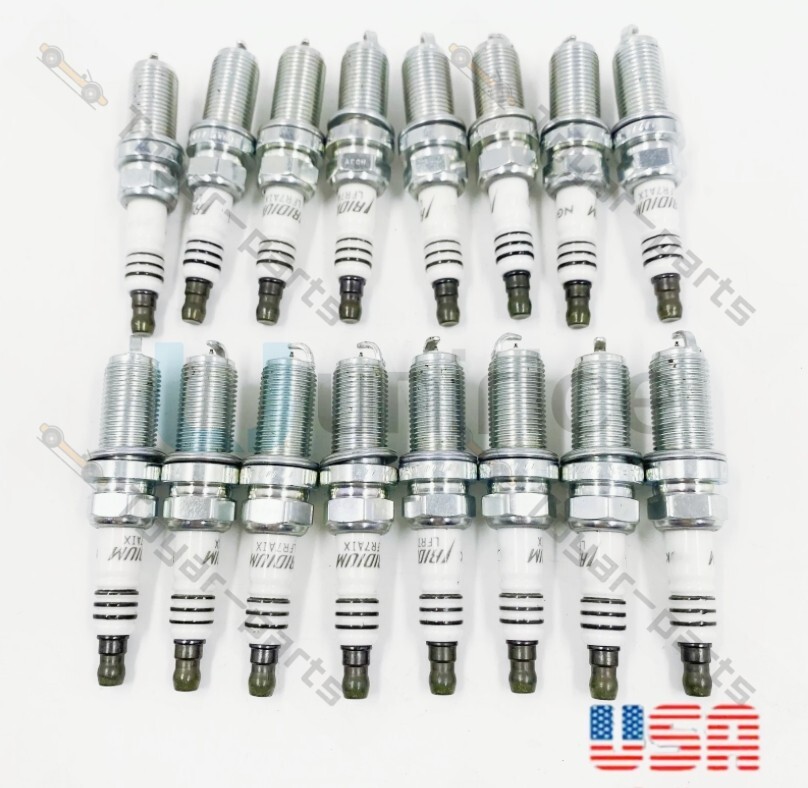 Iridium IX Spark Plugs set of 16 Upgrade Hellcat For NGK LFR7AIX 2309 NGK US