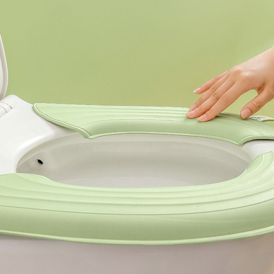 Comfortable Toilet Seat Cushion Washable Toilet Seat Pad Toilet Seat