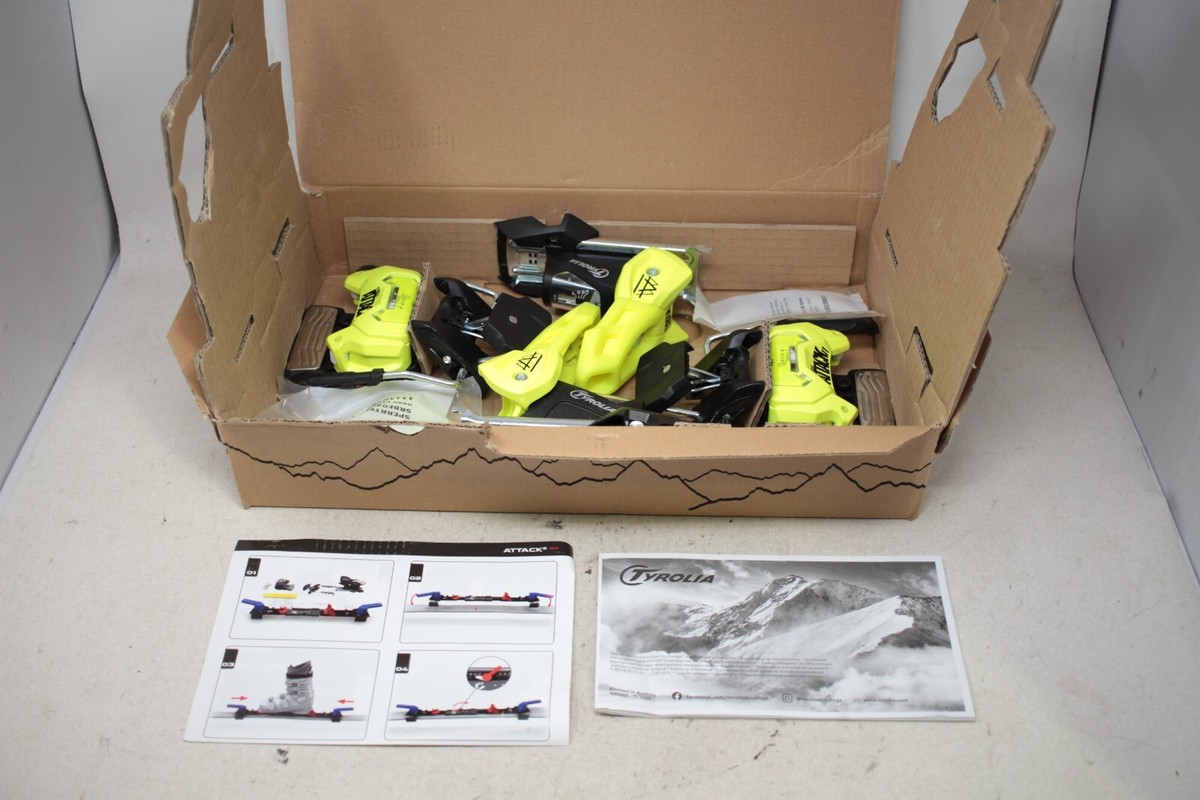 TYROLIA Attack 11 GW Brake 95 A Flash Yellow Ski Bindings (114445