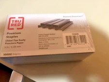 1/4" Standard Staples, 5000 Per Pack, 2 Packs, 10000 total - NEW - FAST SHIPPING