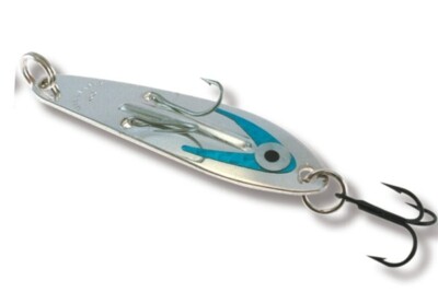 Williams Ice Jig Fishing Lure - Electric Blue - J50EB - 2-1/4'' Long - 1/4 oz