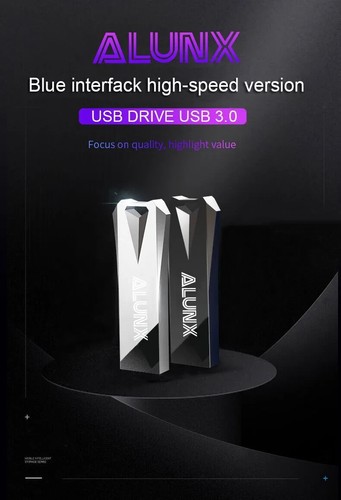 ALUNX USB 3.0 clé USB 64 Go Memory Stick Métal Usb Flash Drive - Photo 4/10