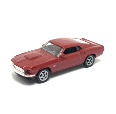 Welly 1969 Ford Mustang Boss 429 Maroon 1:60 1:64 Scales Inch US DUTIES  PAID