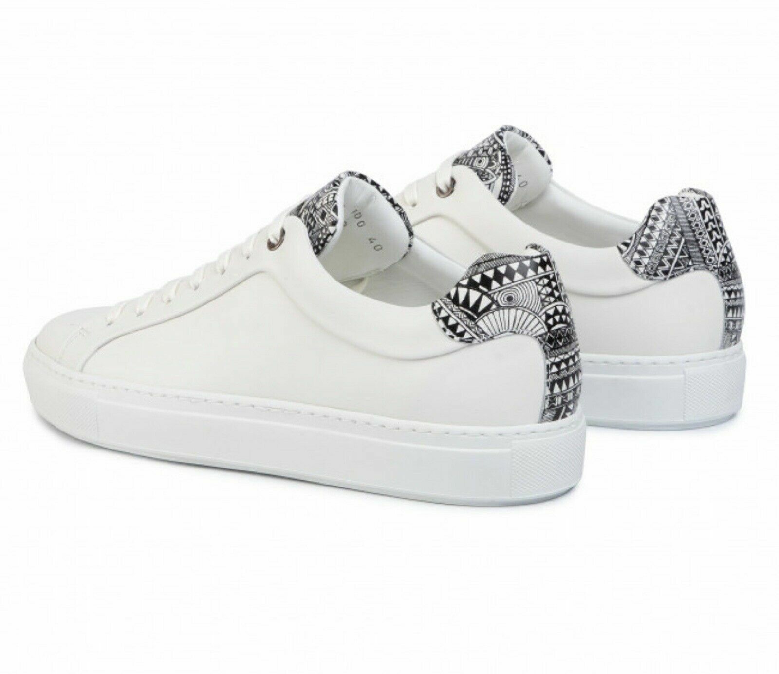 New Hugo Boss Meissen marco portofino white shoes trainers 12 UK 46 EU 13 USA image 6