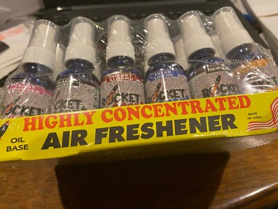  ROCKET SCENT BOMB Concentrated Air Freshener 5 bottles