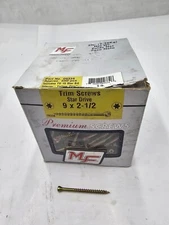 Midwest Fastener Corp. 5lb box of Trim Screws, Star Drive 9 x 2-1/2, 09334