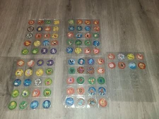 TAZOS POKEMON 3 DE SABRITAS COLECCION COMPLETA 88 DE 88 ORIGINALES