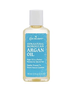 Cococare 100% Natural Moroccan Argan Oil 2 fl oz Liq