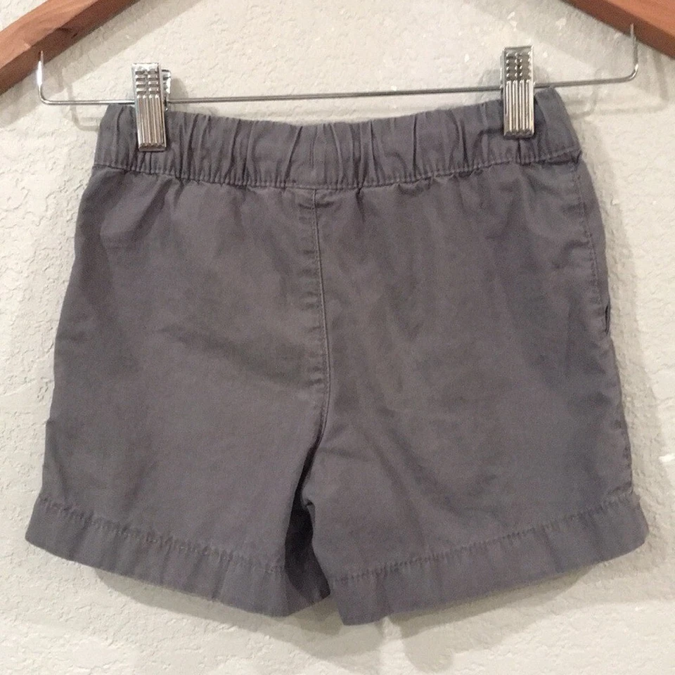 Carter's Niños 5 Pantalones Cortos Gris Tirar de Caqui Cordón 100% Algodón Verano Outdoot Foto 2 de 4