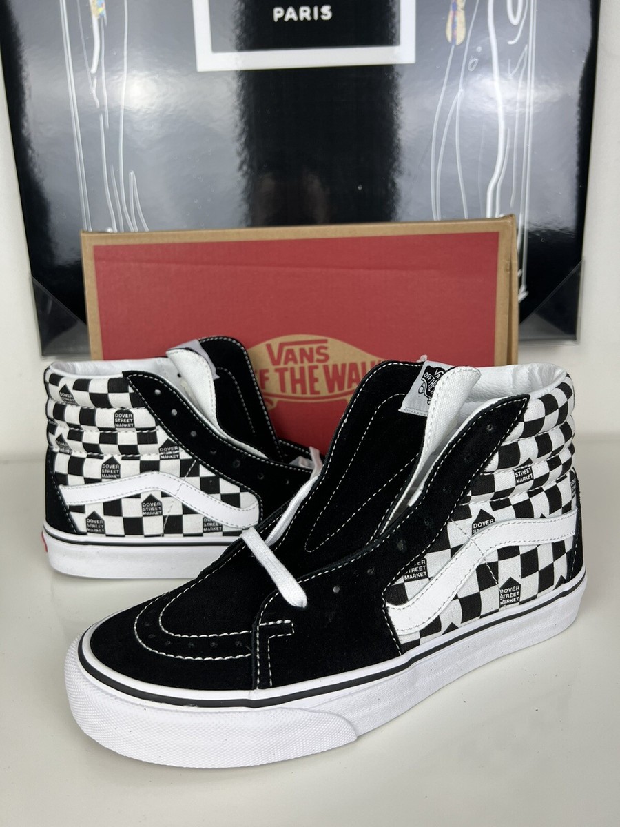 ドーバーストリートマーケット×VANS SK-8HI チェッカー Vans Sk8-Hi x Dover Street Market DSM Check VN000TS9J7L Men's Sz 7