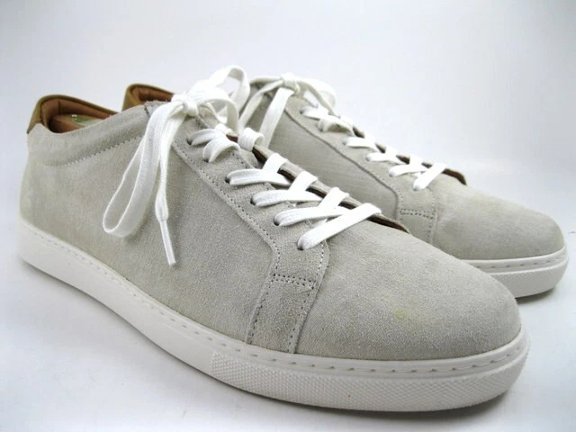 Tenis Derby Allen Edmonds "COURTSIDE" Gamuza 9 E Gris Claro (551N) Foto 2 de 4