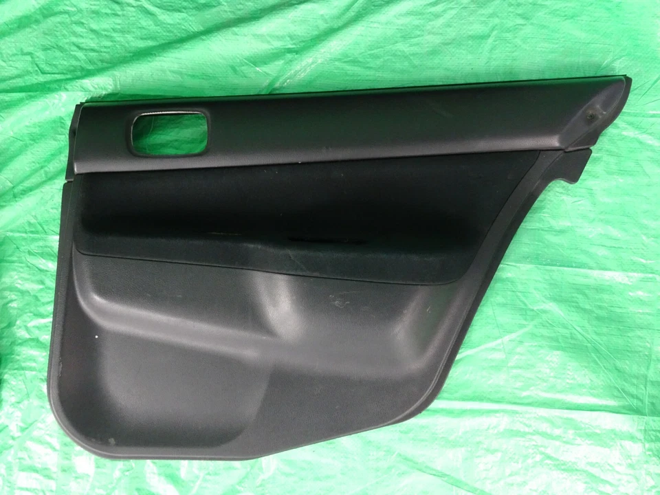 03-06 三菱 Lancer Evolution Evo 8 9 室内门板卡套装黑色 — 第 2/4 张图片