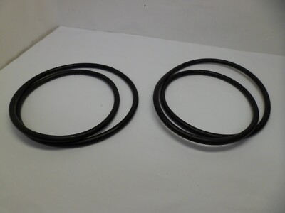METRIC O-RING 340mm X 8.3mm 70 NBR BLACK LOT OF 2 O-RINGS NOS Free ship in USA