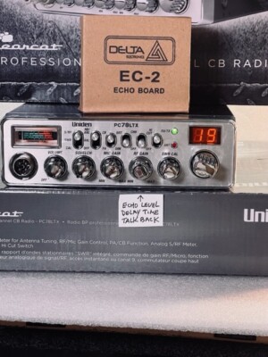 UNIDEN PC78LTX CB Radio + ECHO BOARD- TALKBACK W/ PERFORMANCE