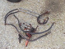 Farmall Ih Super M Sm Tractor External Hydraulic Control Flow Valve Hoses Port