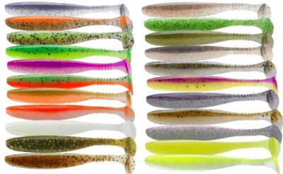 Daiwa Tournament D Fin Gummifisch 7,5cm, 10cm, 12,5cm, 15cm verschiedene Farben