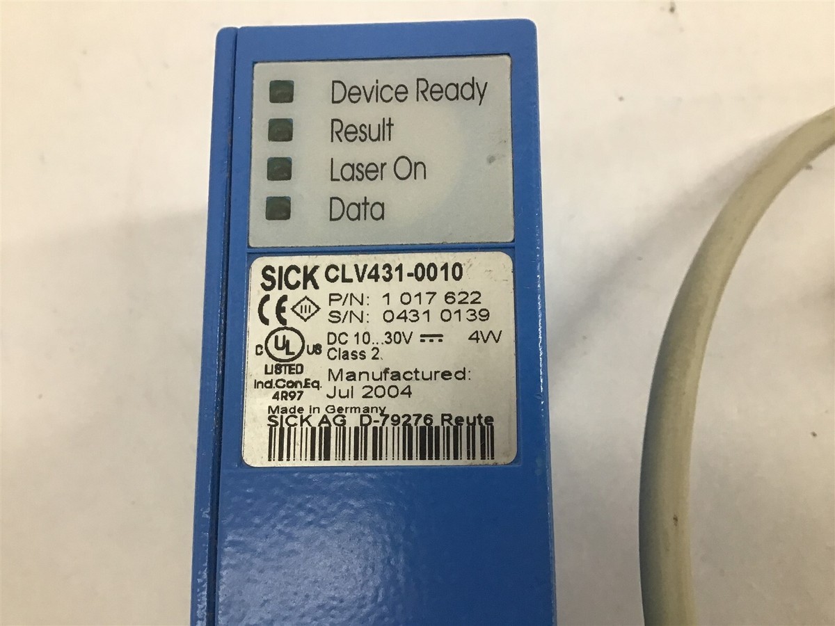 Sick CLV431-0010 Barcode Scanner | eBay