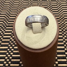 Handcrafted US QUARTER Coin Ring Liberty Year 1988 Size 5 1/2