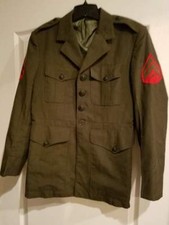 US Marine Corps Uniform Dress Coat Jacket 38S