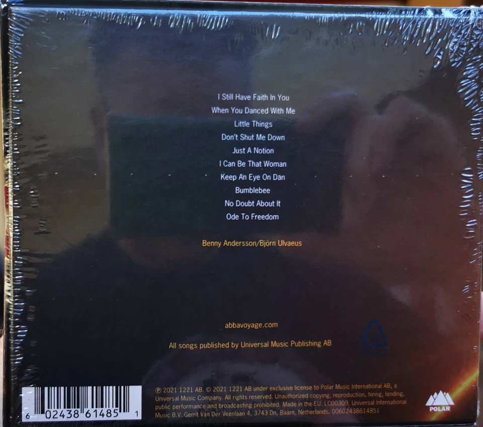 ABBA CD Voyage DELUXE Box inc POSTER Art CARDS Stickers - MAILS SAME DAY IN STOC - Image 4 of 4