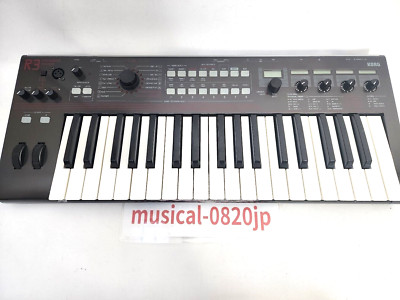 Korg R3 Keyboard Synthesizer Vacoder Black keyboard Music Instruments