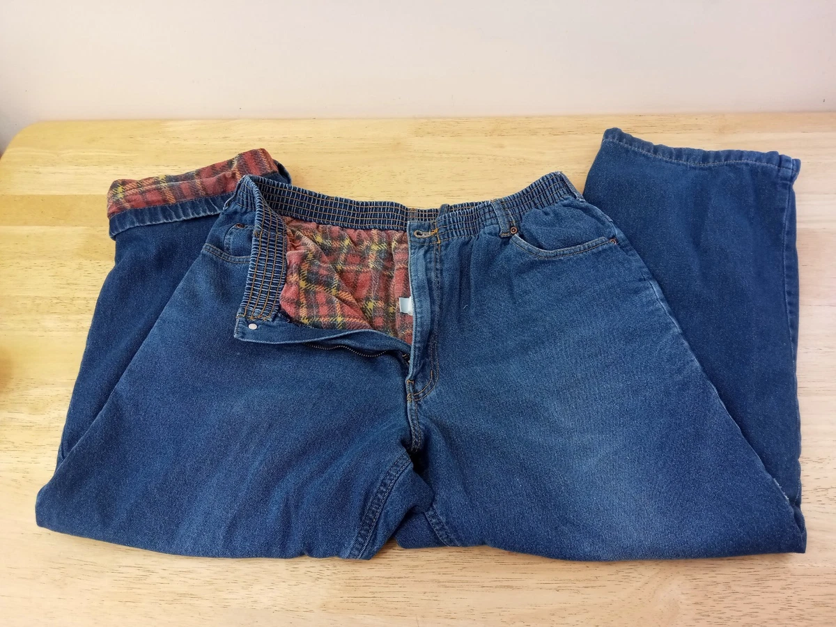 Haband's ice house flannel lined slacks sales