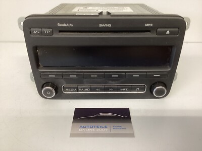 Skoda Fabia Audiosystem SWING Autoradio Radio MP3 CD Player  5J0035161C