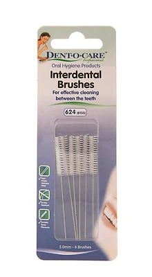 Dent-O-Care 5.0mm Interdental Brush - Pack of 6 Brushes
