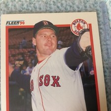 Fleer Roger Clemens Baseball 1990 Season Sports Trading Cards