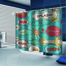 A Collection Of Sounds 3D Shower Curtain Waterproof Fabric Bathroom Decoration