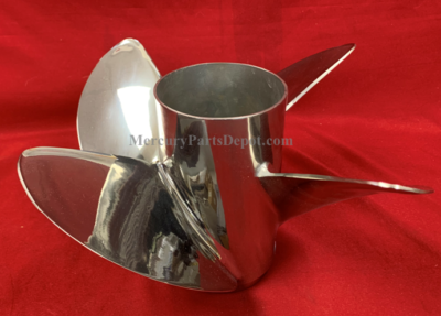 Hélice Marine Mercury Revolution 4 - 14,6 X 15 Pas, Inox - LH - Neuve