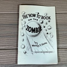 VTG 1988 The How To Book On The  Zombie Floating Ball Morrissey Magic LTD Canada