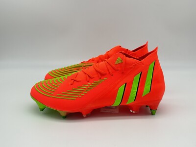 Adidas Predator Edge.1 SG Mens Size 9.5 Soccer Cleats Solar Adidas Predator Edge.1 SG Mens Size 9.5 Soccer Cleats Solar