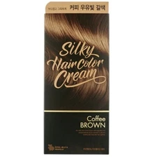 THE FACE SHOP Stylist Silky Hair Color Cream #Coffee Brown Korean Cosmetics NEW
