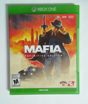 Mafia: Definitive Edition - Xbox One - COMPLETE & VERY GOOD (NTSC)