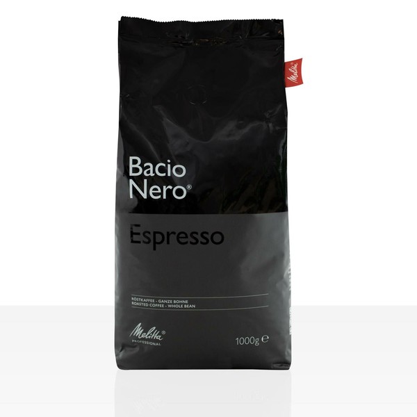 Melitta Espresso Bacio Nero - 8 X 1Kg Ganze Kaffee-Bohne-image