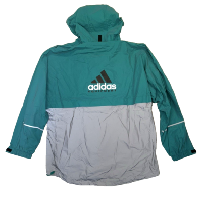 adidas Equipment Windbreaker Jacket Green Men's Size L New JC8228