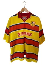 Vintage 90s Atletico Morelia Monarcas Mexico Liga MX Soccer Jersey 3 Hermanos L