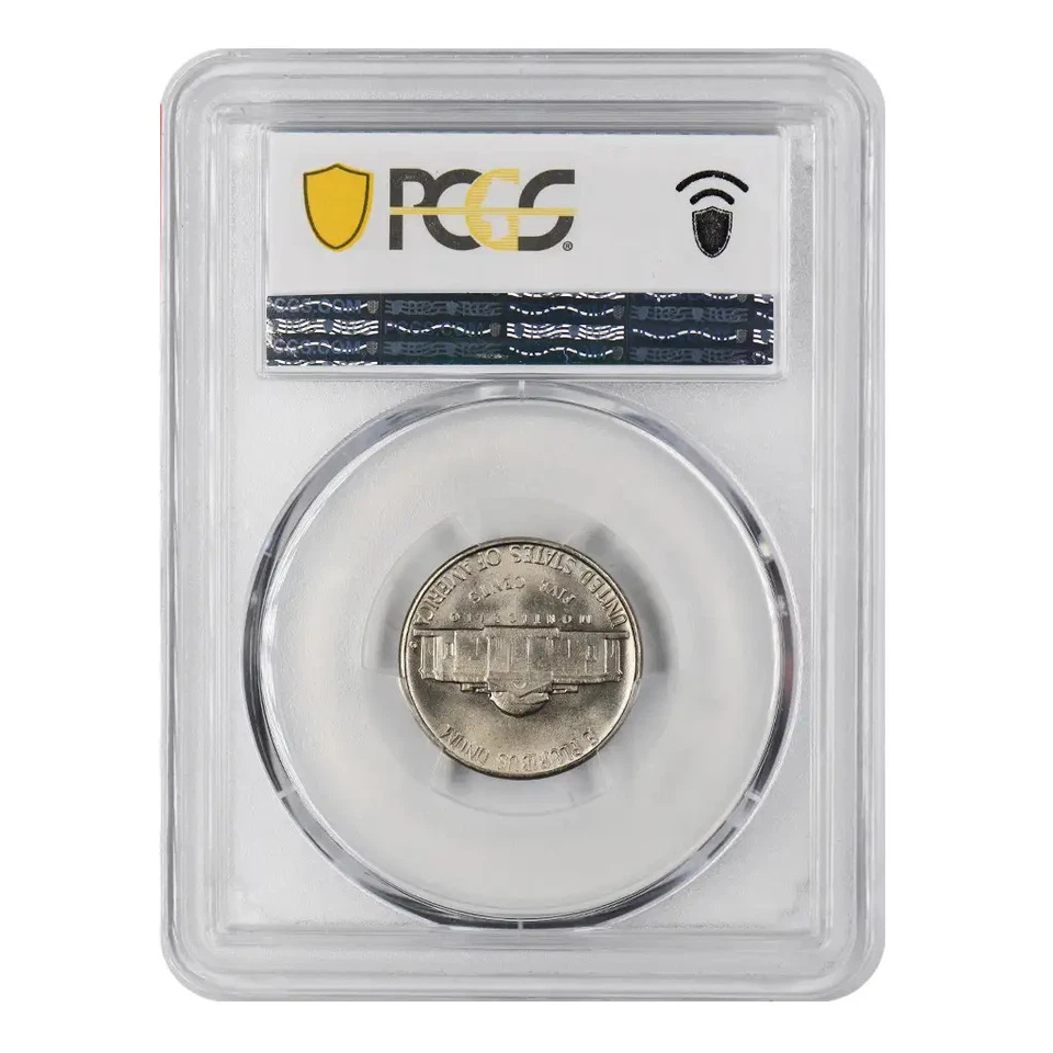 1955 D/S Jefferson Nickel PCGS MS-66 - Image 4 of 4